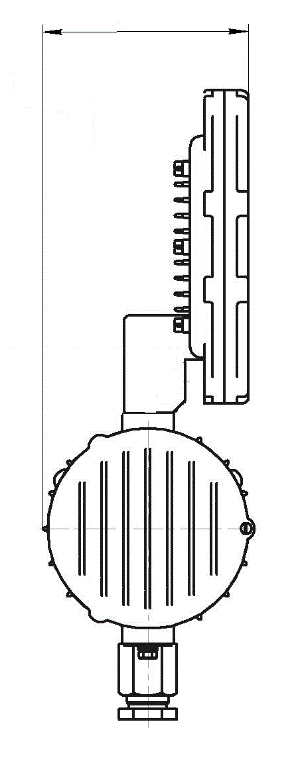 Взрывозащищенный светильник ДСП 05 10 Вт - 50 Вт